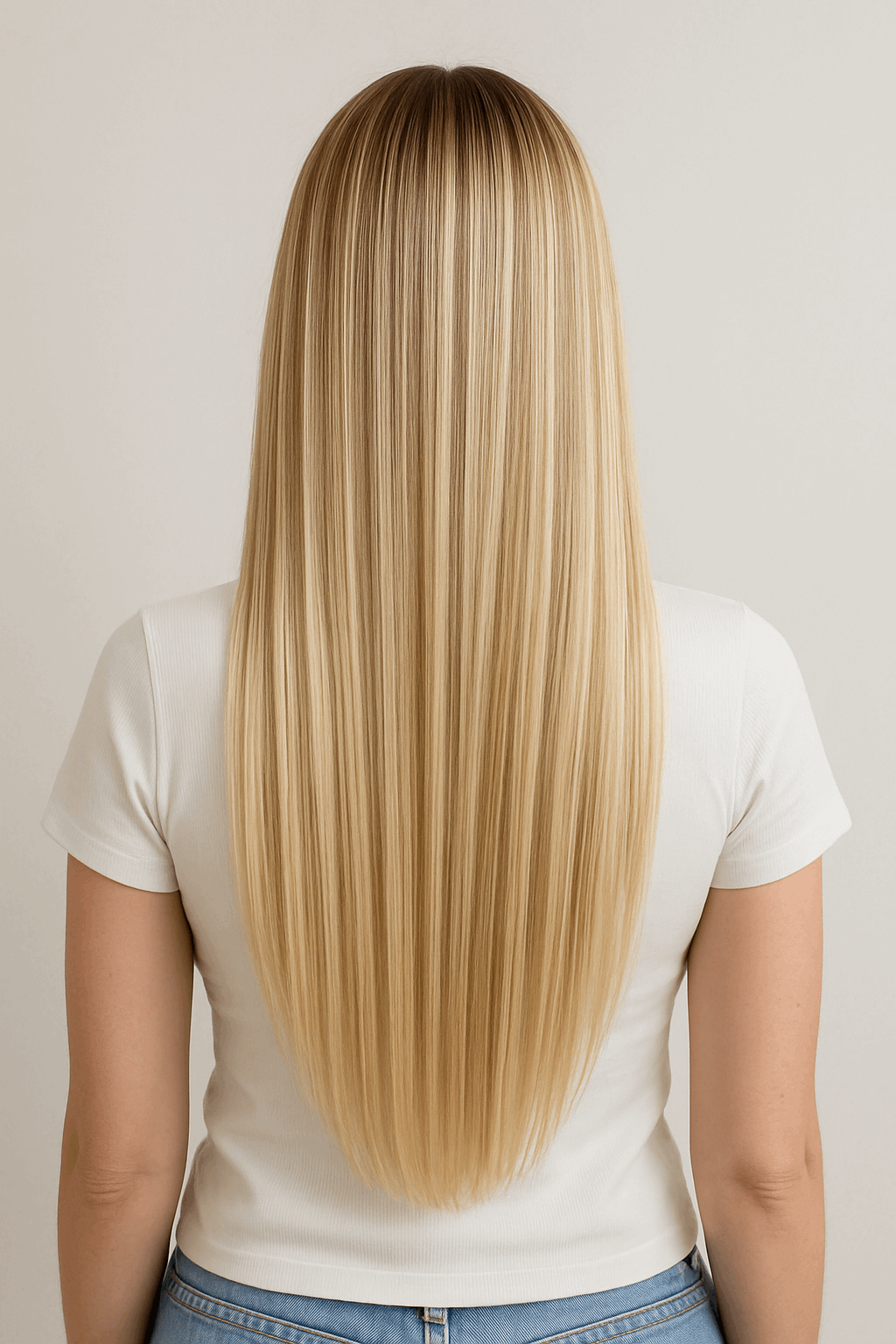 Extensiones Adhesivas Invisibles #15/60 mechado