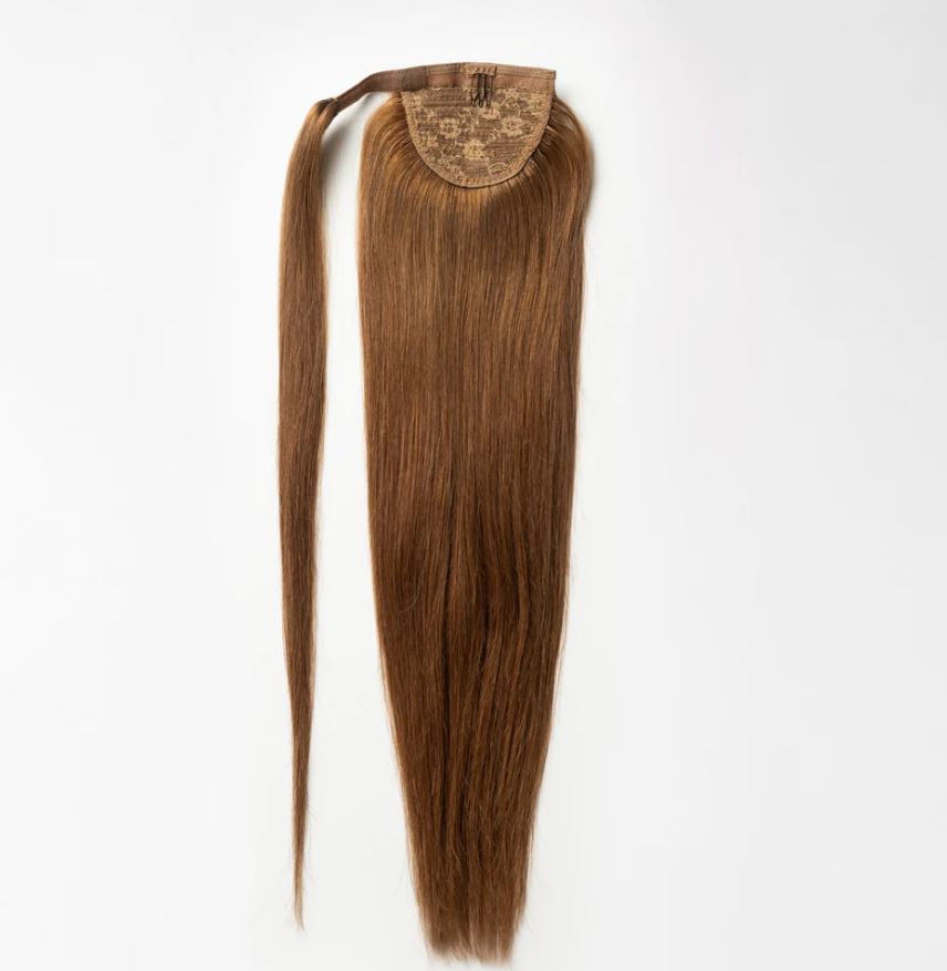 Copper-brown #4 ponytail