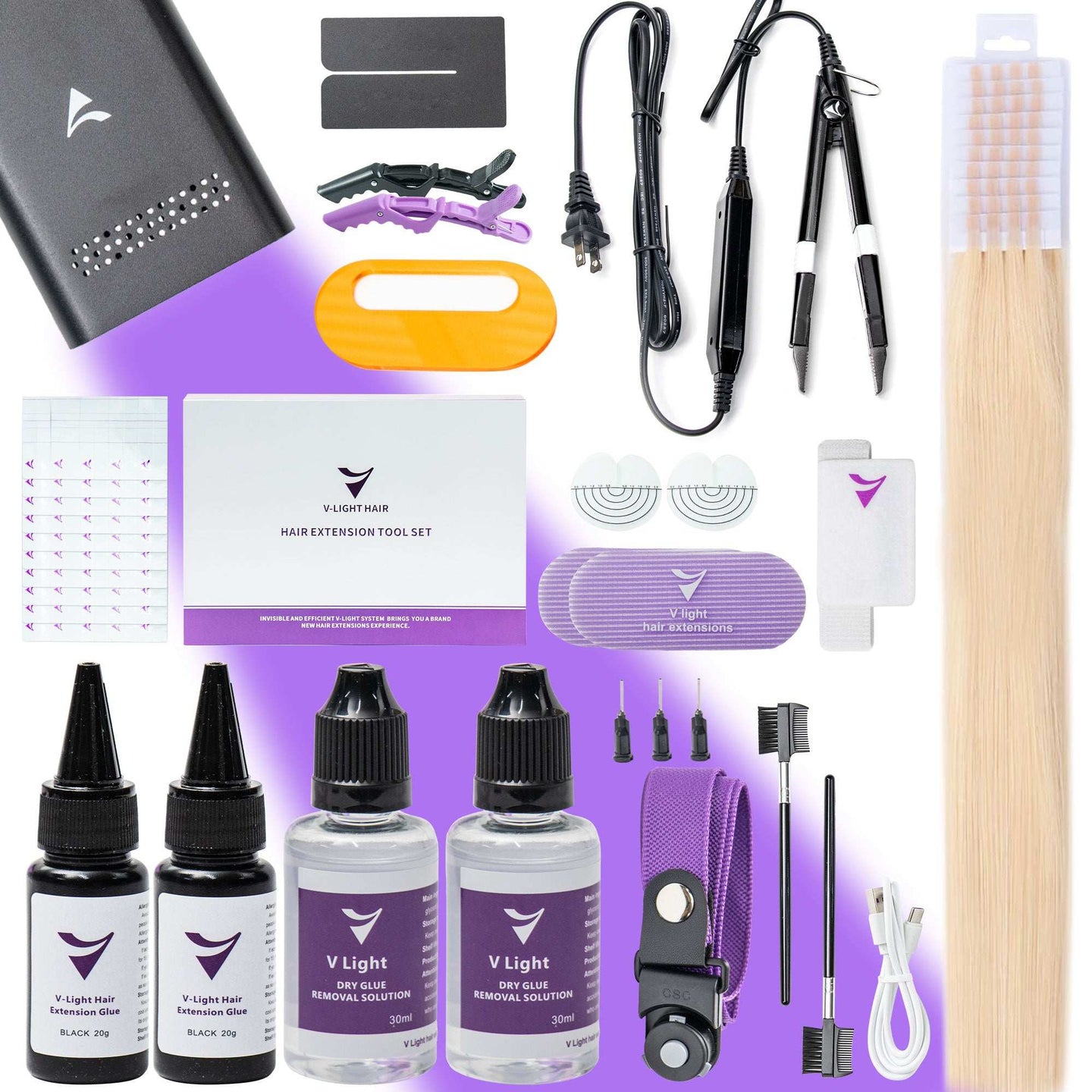 Kit Extensiones invisibles V-Light