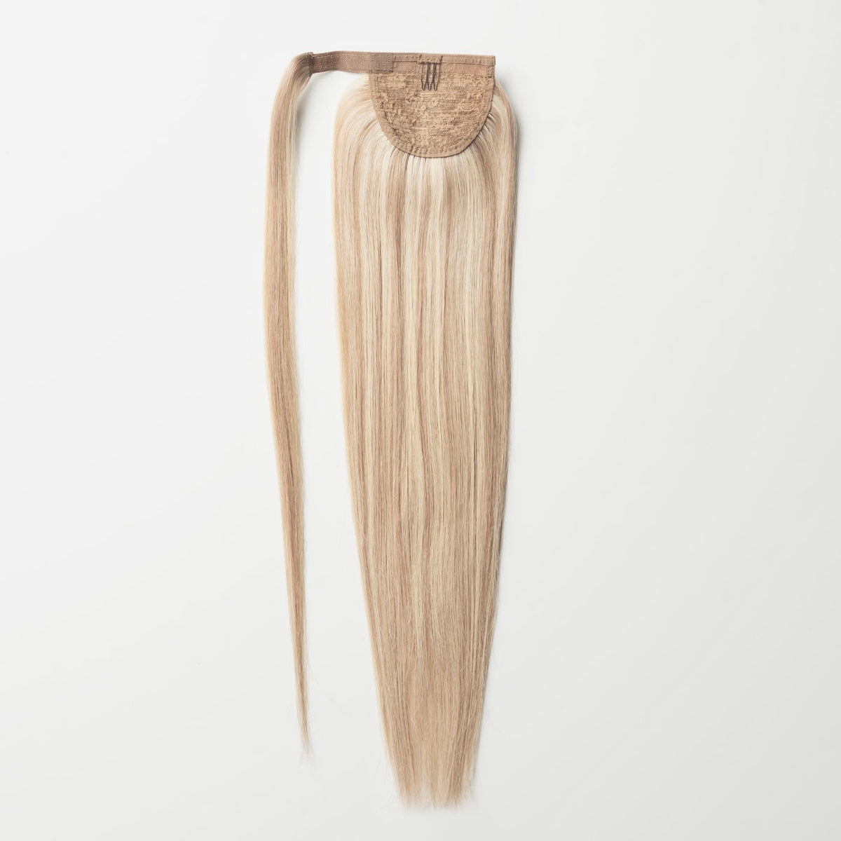 Light blonde highlighted ponytail extension #15/60