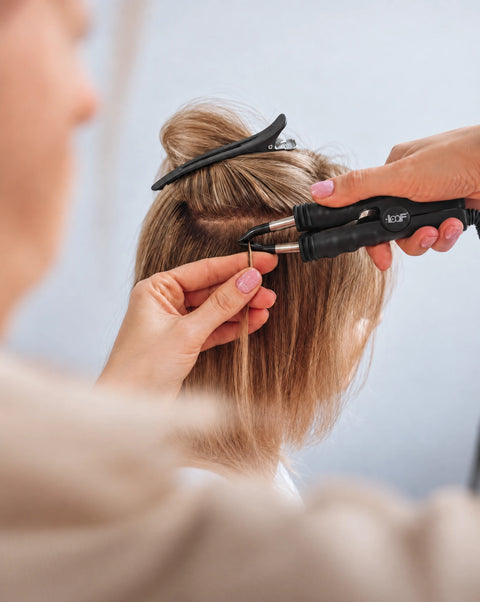 Thermal clamp - Keratin extensions
