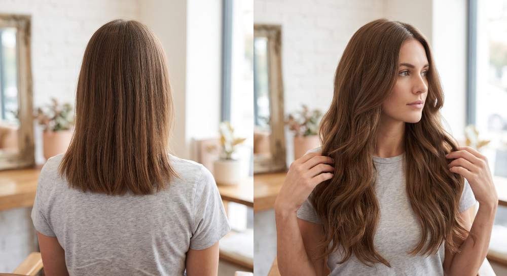 las extensiones hacen crecer tu cabello