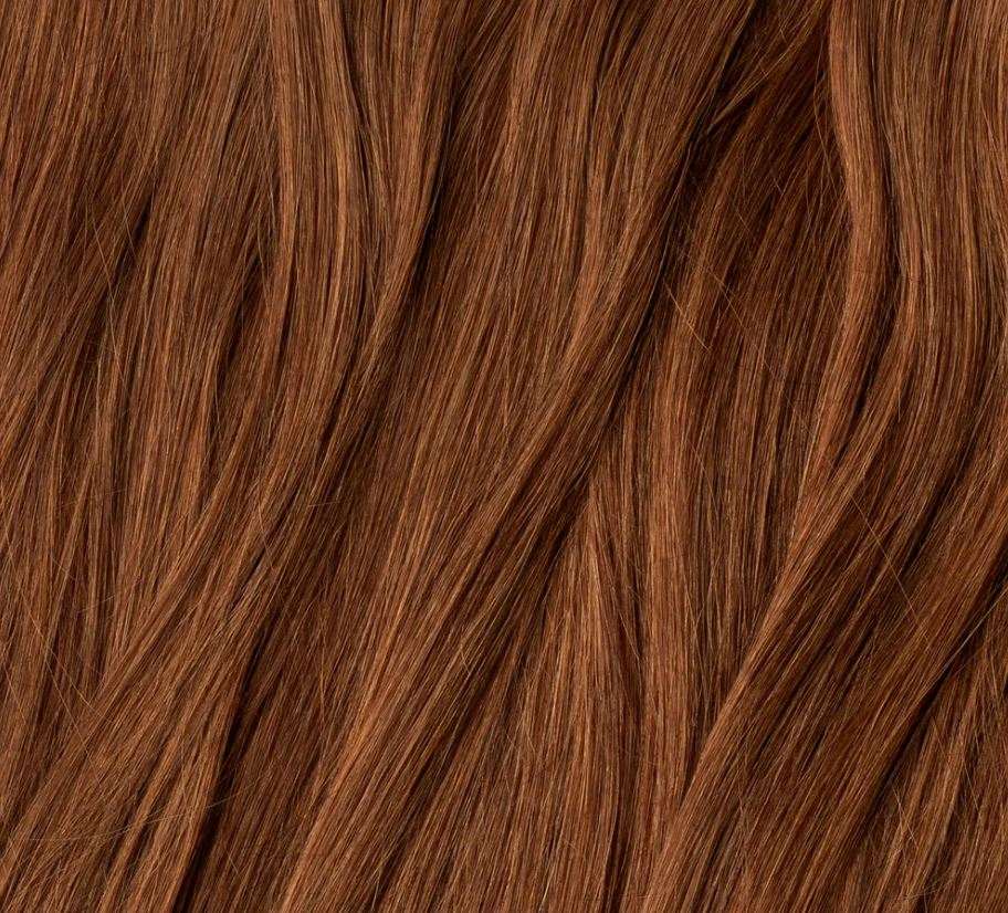 Extensiones de Queratina Premium - #8 Castaño Cobrizo