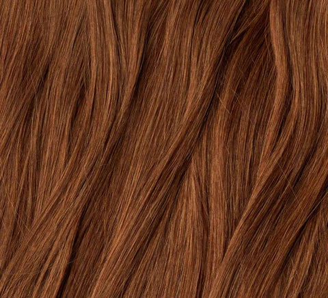 Extensiones de Queratina Premium - #8 Castaño Cobrizo