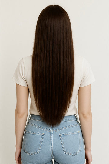 Extensiones Adhesivas #1B  Castaño Oscuro