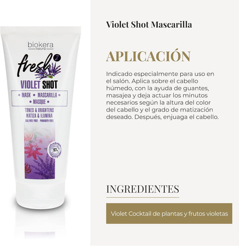 SALERM - Violet Shot Mask