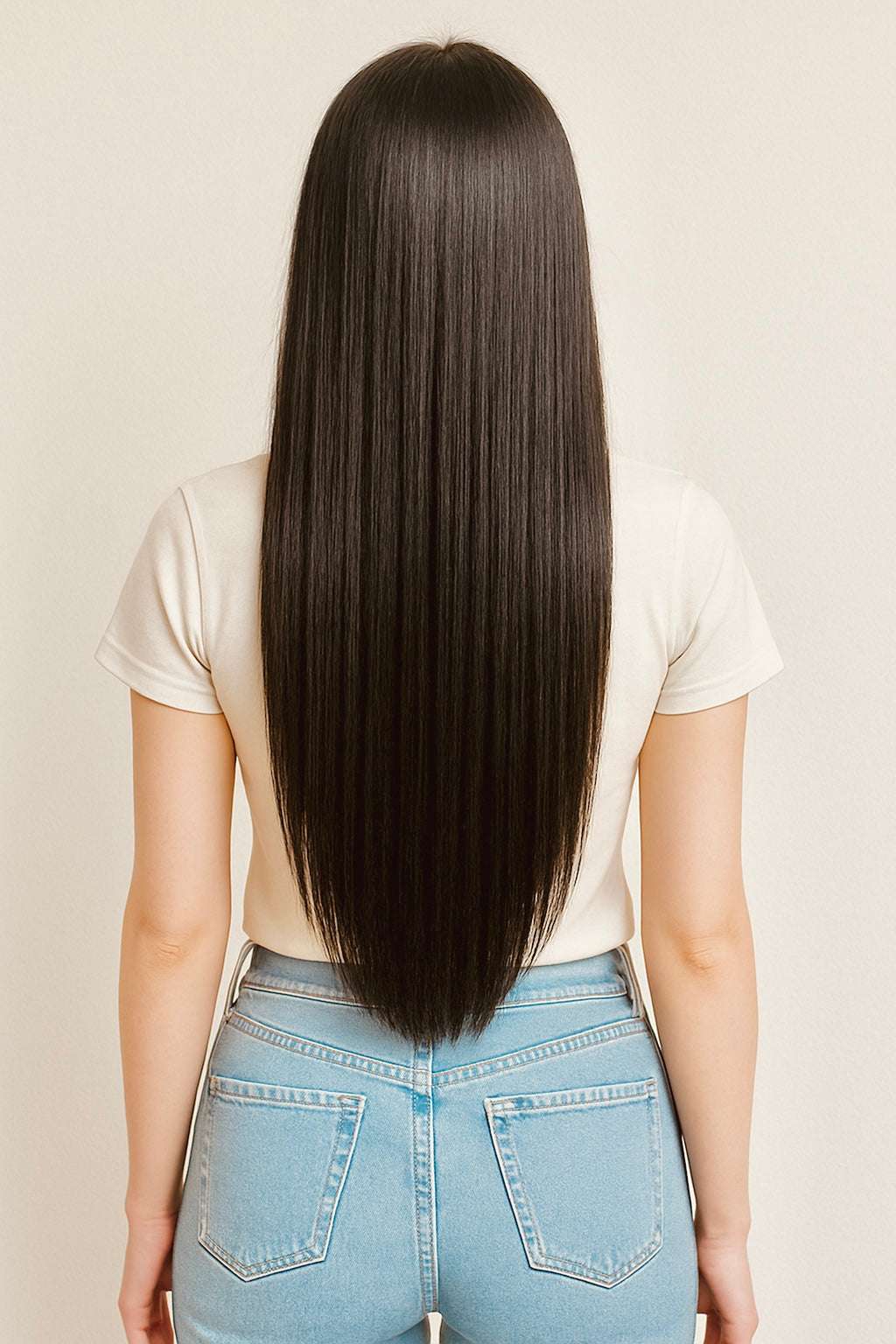 Extensiones Adhesivas Invisibles #1A  Moreno Natural