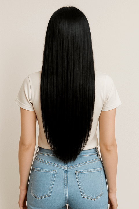 Extensiones Adhesivas Invisibles #1  Negro