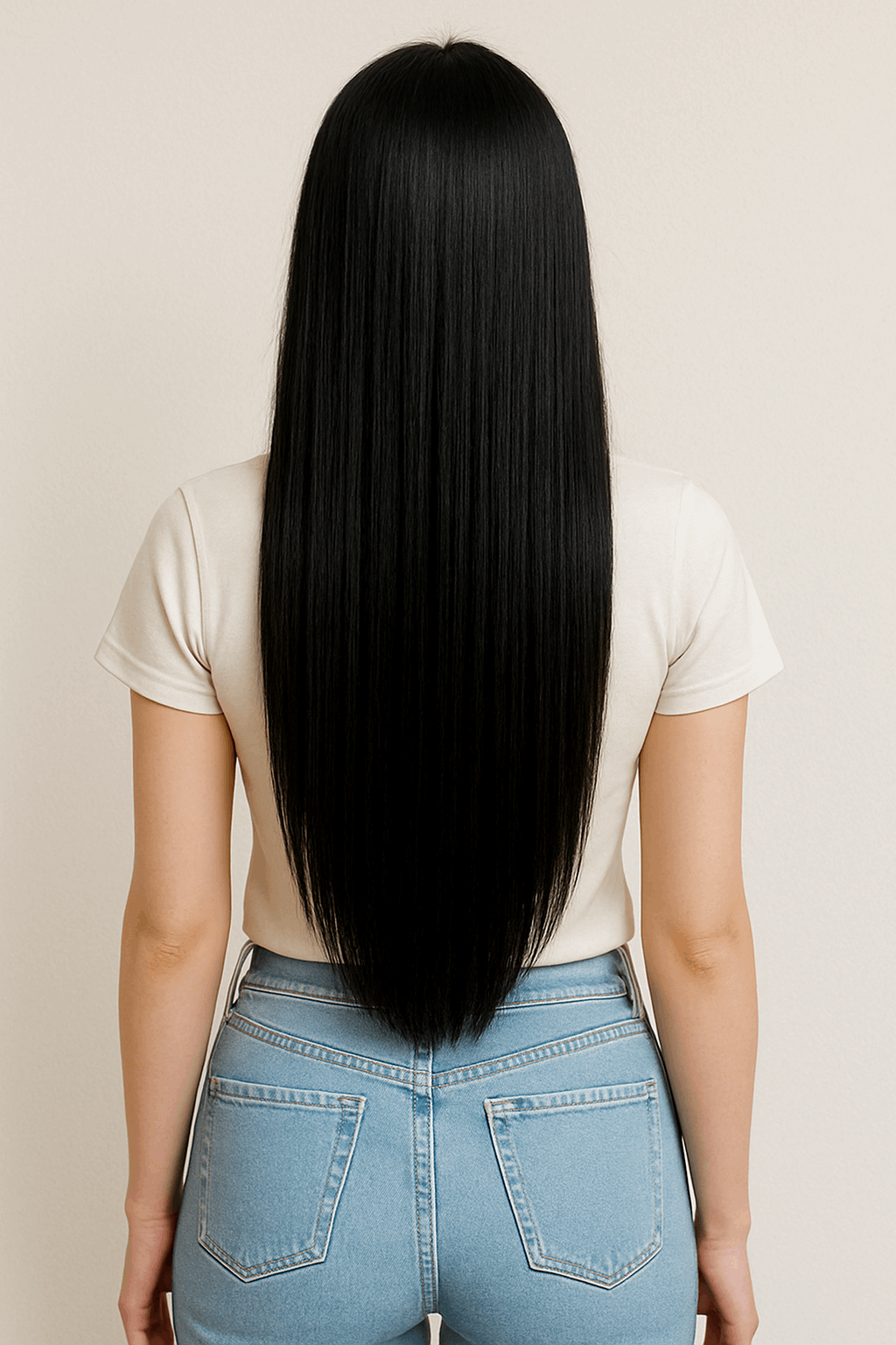 Extensiones Adhesivas Invisibles #1  Negro