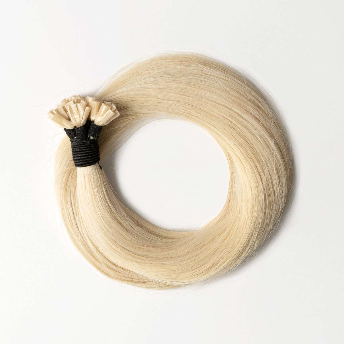 Extensiones de Queratina Premium - #60 Rubio Platino
