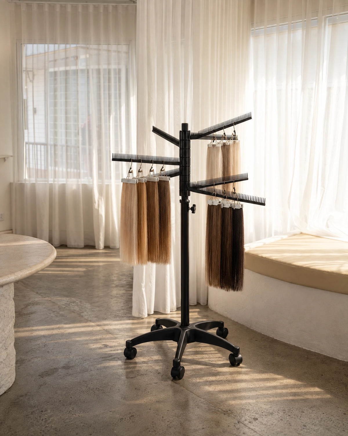 Soporte tendedor para Extensiones