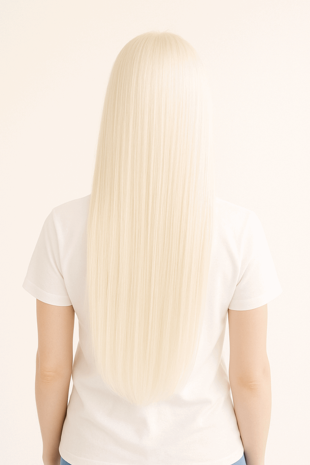 Extensiones de Queratina Italiana #60B Rubio Extra claro